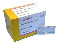 SYNULOX 250 Comprimidos Apetitosos Antibacteriano en comprimido oral