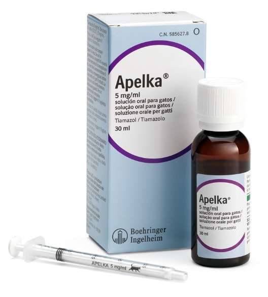 APELKA 30ML PARA EL TRATAMIENTO DEL HIPERTIROIDISMO PARA GATOS