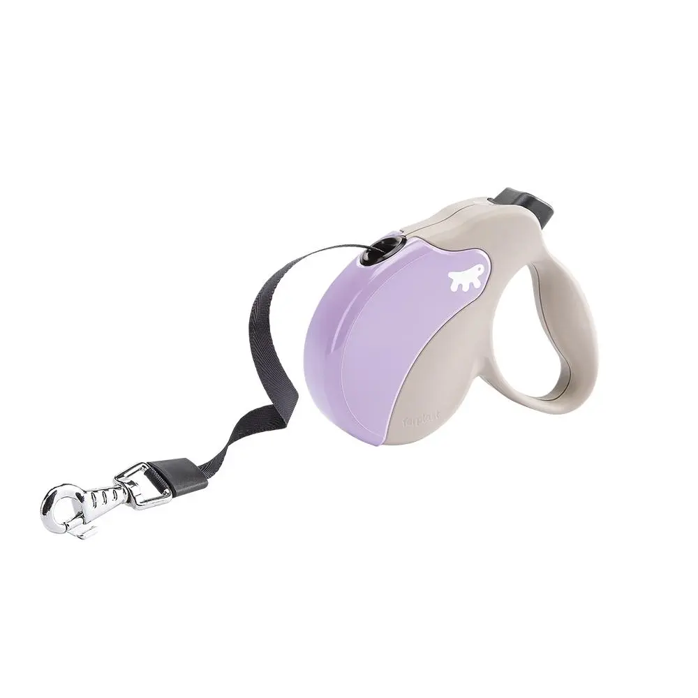 Correa Ferplast Amigo S Tape Beige Lila: Seguridad y Estilo para tu Mascota
