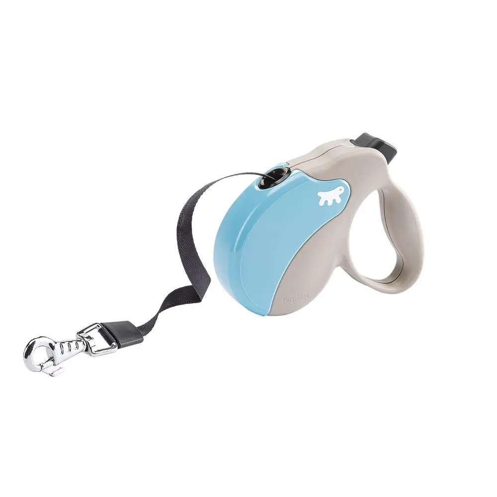 Correa Amigo M Tape Beige Azul de FERPLAST: Seguridad y Estilo para tu Mascota