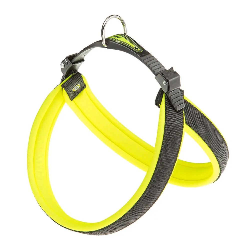 Arnés Ferplast Agila Fluo 9 Amarillo: Seguridad y Estilo para tu Mascota